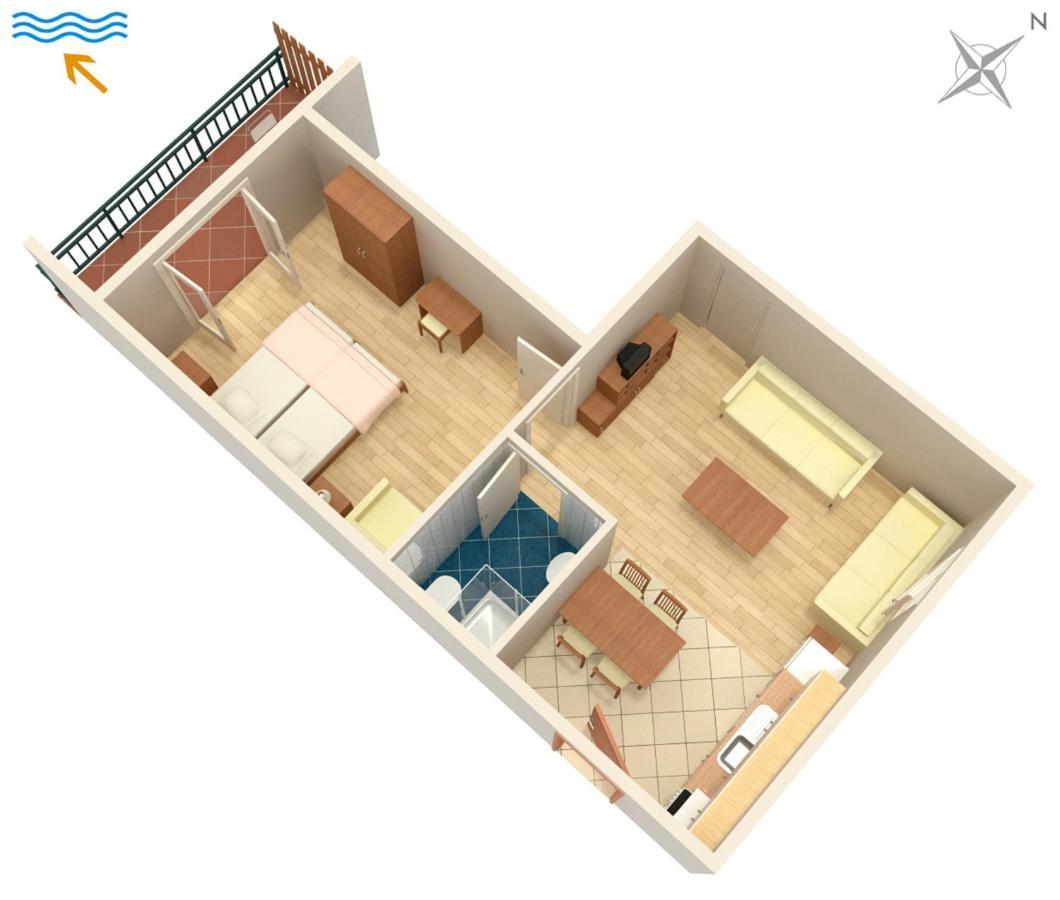 Apartments With A Parking Space Novi Vinodolski - 5514 المظهر الخارجي الصورة